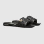 Gucci Women’s slide sandal with Double G - Image 5